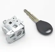 Front Left Door Lock Barrel with 1 Key, for Nissan, for Qashqai, car Door Lock