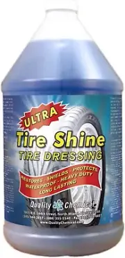 1 Gallon Automotive Care Ultra Tire Shine Solvent-Based Tire Dressing Tools