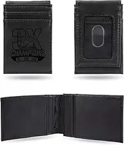 Rico Industries NFL Laser Engraved Front Pocket Wallet Laser Engraved Front Pocket Wallet - Compact/Comfortable/Slim