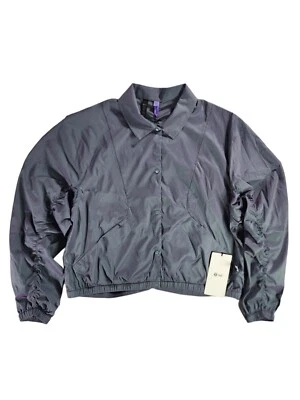 Lululemon LAB W Lightweight Ripstop Jacket Tide Water Teal/power Purple Size 12