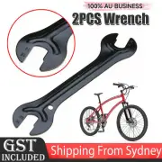 2PCS Bike Hub Cone Wrench Bicycle Wheel Axle Pedal Spanner 13-16 mm Repair Tool