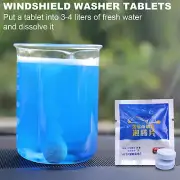 10-100PCS Car Windshield Washer Cleaning Solid Effervescent Tablets Spray Clean
