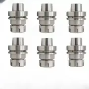 6-Pack HSK63F ER32 Collet Chucks 70L CNC Milling Lathe Tool Holder G2.5 30000rpm
