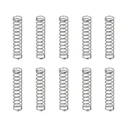 30Pack 0.5x6x30mm(DxODxL) Compression Spring Spring Steel Extension Spring Gray