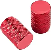 jiningxinxin Compatible with Goldwing 1800 GL1800 Accessories Motorcycle CNC Aluminum Tire Valve Air Port Stem Cover Caps(Red)