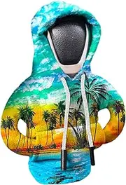 Shift Knob Hoodie, Car Gear Stick Cover, Colorful Shifter Hoodie Sweater Cover, Gearstick Knob Cover Car Interior Decorations, Car Shift Accessories
