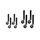 4x Table Leg Extenders with Casters Easy Installation Heavy Duty Mobile Table