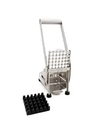 Savannah Stainless Steel Restaurant Quality Duo Potato Chipper 26 x 9 x 12.5cm