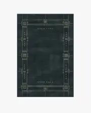 120' x 185' | Machine Washable Runner Rug | Kid & Pet Friendly | Indoor Rug | Avery Midnight Blue Flatwoven Rug by Architectural Digest | Ruggable