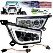 Polaris RZR LED Headlight Halo XP Turbo 1000, 900, General (Chrome Halo)