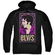 Hoodie - ELVIS IS Pull-Over Sweatshirt pure cotton