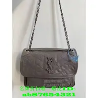 在飛比找蝦皮購物優惠-二手正品SAINT LAURENT YSL NIKI 中款 