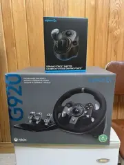 Logitech G920 Racing Wheel, Pedals, & shifter bundle for Xbox Series X|S