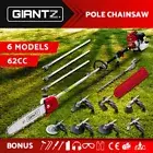 Giantz Petrol Pole Chainsaw 62CC Saw Trimmer Cutter Whipper Snipper Hedge Brush