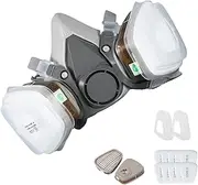 1 Set Dust Respirator Masque, Face Cover Respirator, Safety Respirator for Dust | Safety Paint Project Respirator, Reusable Professional Breathing Protection, Respirator Face Cover for Woodworking