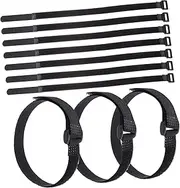 25pcs Tie Yoga Strap Ladder Rack Straps Yoga Mat Sling Multipurpose Strap Adjustable Straps Hook and Loop Strap Fixing Strap Cinch Strap Adjustable Mats Sling Nylon