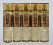 5 BATH & BODY WORKS GOLDEN BERRY MISTLETOE FINE FRAGRANCE MIST SPRAY 8 OZ LARGE