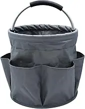Gardening Storage Tote, Garden Tool Bag, Multifunctional Storage Bag for Outdoor Picnic Organizer | Car Cleaning Storage | Garden Tool Kit Holder (Grey)