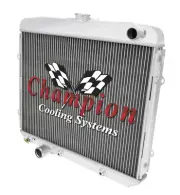 Queen Champion 4 Row All Aluminum Radiator for 1967 Ford LTD V8 Engine #MC67GL (for: Ford)