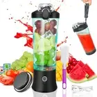 Portable Blender, 20oz Powerful Personal Blender Shakes and Smoothies USB Rec...