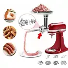Meat Grinder Attachment Slicer Shredder for KitchenAid Sausage Stuffer
