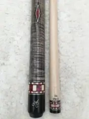 Meucci BMC Mini Diamond Pool Cue w/ The Pro Shaft, FREE HARD CASE (Pink Shell)