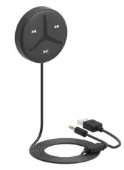 SoundTek HD Bluetooth Car Kit with aptX HD AAC for Music Streaming Handsfree ...