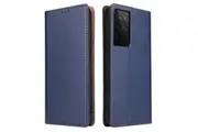 For Samsung Galaxy S21 Ultra Case Leather Flip Wallet Folio Cover Blue