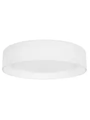 Uno 270mm 1 Light Flush Mount In Opal Glass
