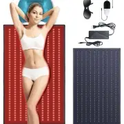 Red Light Therapy Mat with a Cozy Headrest for Enhanced Comfort SEALED