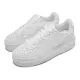 Nike 休閒鞋 W Court Vision Alta LTR 女鞋 小白鞋 厚底 全白 DM0113-100 24cm WHITE/WHITE/WHITE