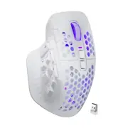 SM809 Pro Wireless MMO Gaming Mouse PAW3311 16 Side Buttons 24000 DPI RGB Honeyc