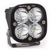 Baja Designs Squadron Pro Spot Pattern Black LED Fits Light Pod - Clear