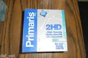 Primaris 2HD High Density Formatted for MAC 10 3.5" Floppy Diskettes New 10 Disk
