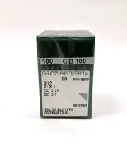 Groz-Beckert Overlocker Sewing Needles B 27 Size 65/9 100-Pack