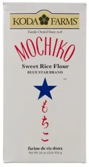 Koda Farms Mochiko Sweet Rice Flour 16-Ounce Pack of 9