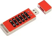 256 Bit Encrypted USB Drive, U Disk Auto Lock, USB 3.1, Secure Flash Drive, Hardware Password, Military Encryption, Keypad, Dust Water Resistant