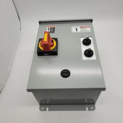 Eaton 12395 84-33235-6 Dematic 5HP AMC Enclosure w/ Power Terminals