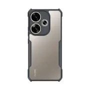 Case Compatible with Xiaomi Poco F6/Redmi Turbo 3, [Droproof] Clear black