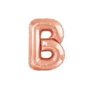 Rose Gold B Alphabet Foil Balloon 35cm Party Decorations Supplies AUS Stock