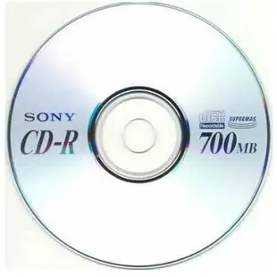 SONY CD-R 48X 700MB 白金片裸裝/布丁桶裝 (50片)