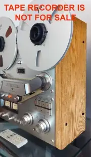AKAI GX 747 636 635 646 Reel to Reel NATURAL WOOD SIDE PANELS