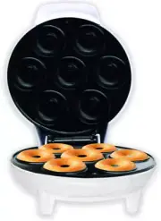 Mini Donut Maker Machine for Holiday, Kid-Friendly, Breakfast or Snack, Desserts