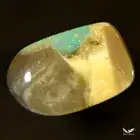 4.05 ct Australian Boulder Opal Solid Polished Aqua Blue Pendant Stone #5.26