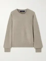[Arch4] Arch4 - Cornwall Ribbed Cashmere Sweater - Gray - x large x large Gray