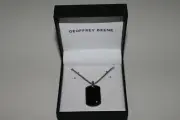 Geoffrey Beene Men's Pendant Chain Necklace