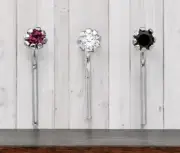10k Gold Set Of 3 Nose Studs Jewelry Gifts for Women in White Gold Yellow Gold