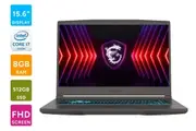 MSI Thin 15 B13UDX-2277AU 15.6" Full HD i7 RTX3050 Gaming Laptop (8GB, 512GB)