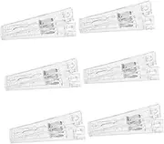 DOITOOL 6pcs Plastic Clip Fixing Sewing for Fabric Quilting Supplies Clips Portable Crafts Seam Prayer Sewing Hemming Clip Clothes Pin Clamps Photo Mini Clamps Convenient Photo Clamps