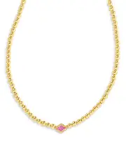 Kendra Scott Abbie Mother of Pearl Beaded Choker Necklace, 13.5 - 17.5
